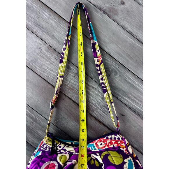 Vera‎ Bradley Plum Print Mini Crossbody Bag - Picture 8 of 12